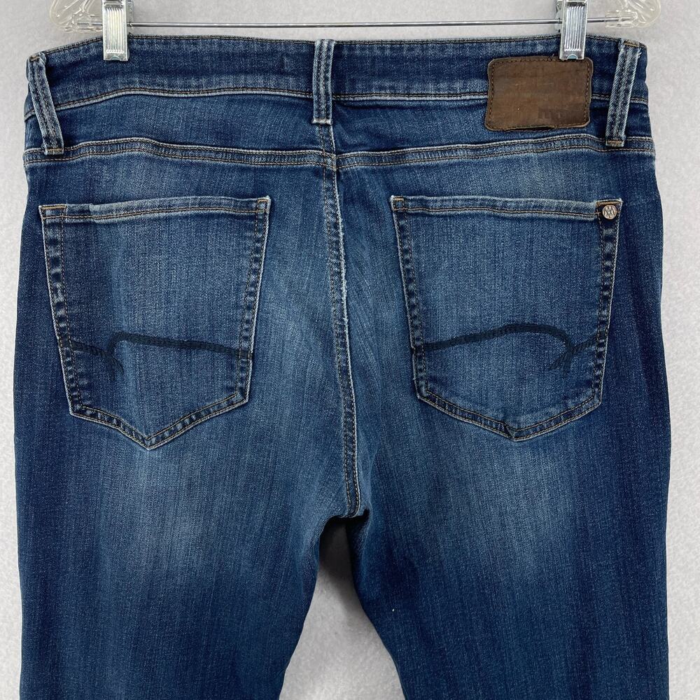MAVI Jeans Mens 34 x 34 Marcus Skinny Slim Faded Denim Cotton Blend Stretch Blue